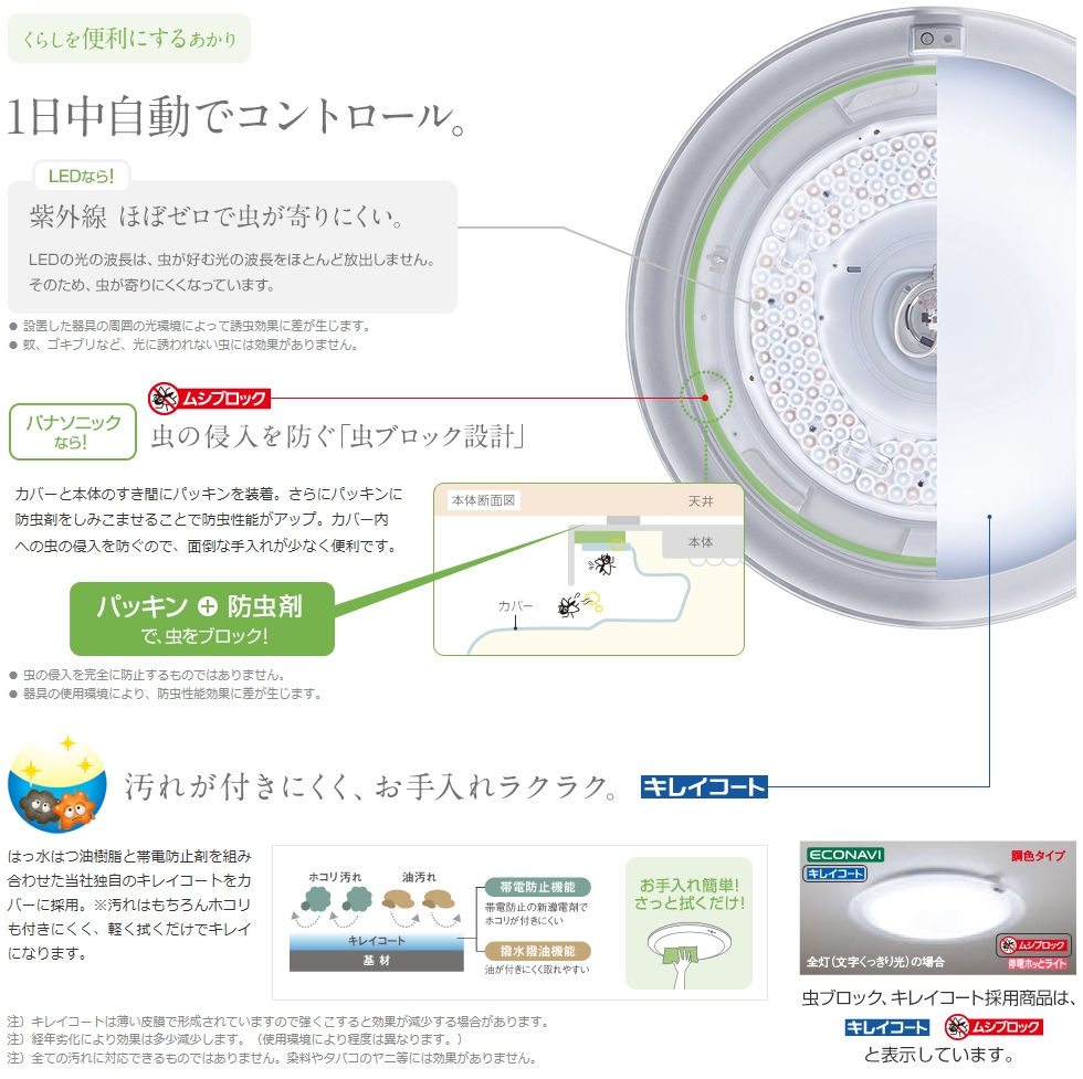 ムシブロックとキレイコート